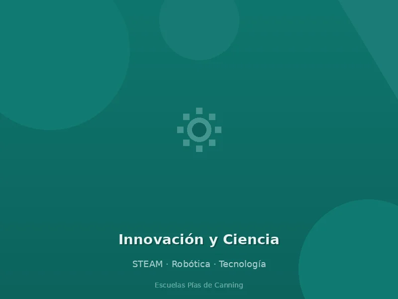 Niños trabajando con robótica